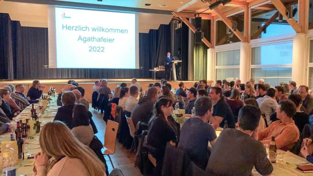 Feuerwehr Oberseetal Agathafeier 2022