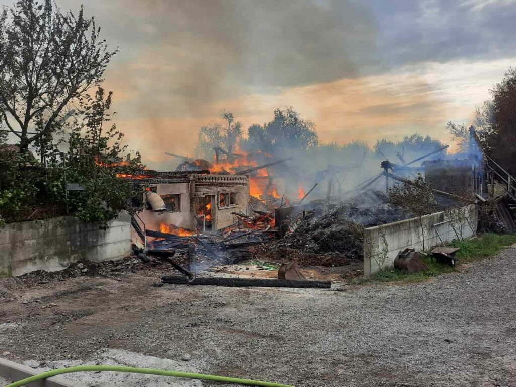 Scheunenbrand Urswil